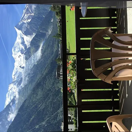 Terrasse Sur Le Mont Blanc Chamonix